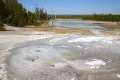 Porcelain Basin Norris Geyser Basin Yellowstone