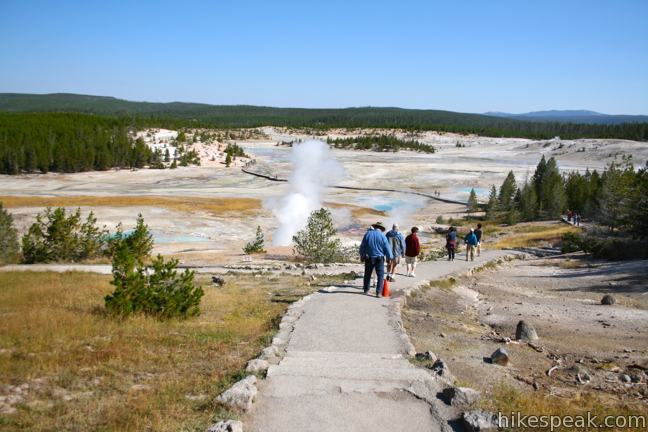 Porcelain Basin Trail Yellowstone