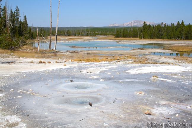 Porcelain Basin Trail Yellowstone