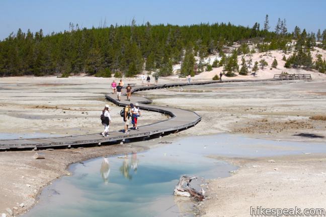 Porcelain Basin Trail Yellowstone