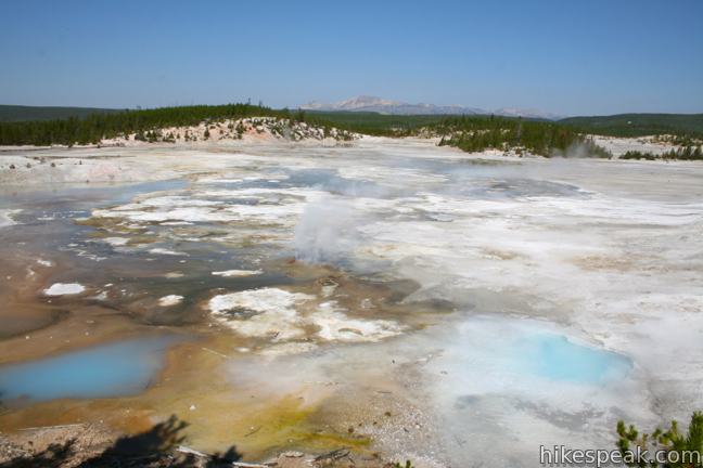 Porcelain Basin Trail | Norris | Yellowstone NP | Hikespeak