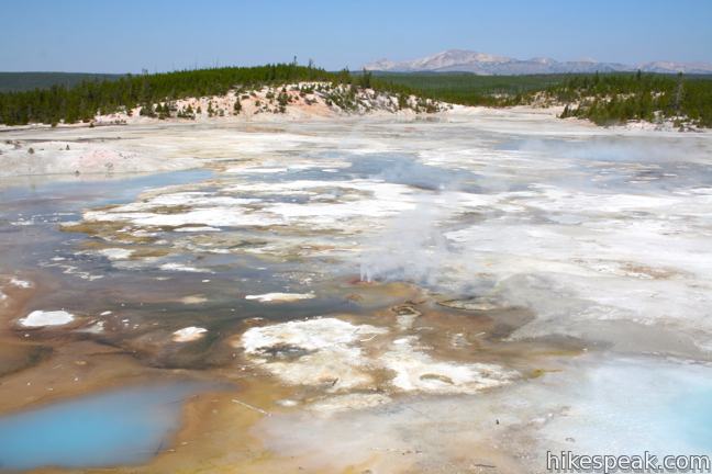 Porcelain Basin Trail Yellowstone