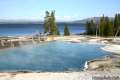 West Thumb Geyser Basin Trail Yellowstone