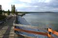 West Thumb Geyser Basin Trail Yellowstone