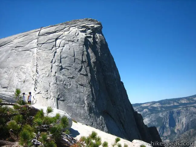 Half Dome Yosemite Mountain Hiking Adventure Premium Decorative Accent Throw Pillow