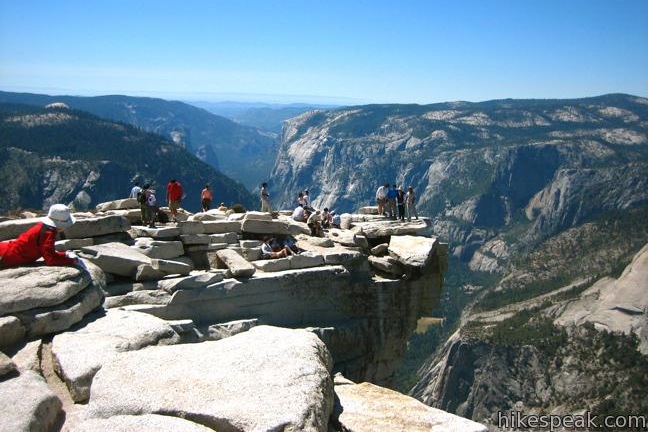 This epic 16-mile hike climbs from Yosemite Valley to the top of the most iconic crest in Yosemite National Park.