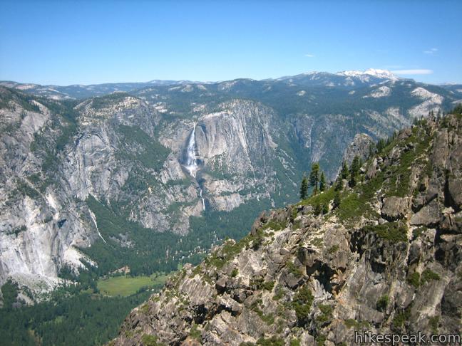 Taft Point view of Yosemite Fall