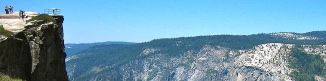 Taft Point Yosemite National Park hike Glacier Point Road Trail