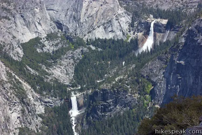 Nevada Fall Vernal Fall Washburn Point