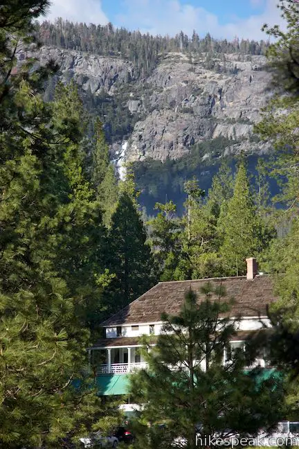 Wawona Hotel Chilnualna Falls Yosemite