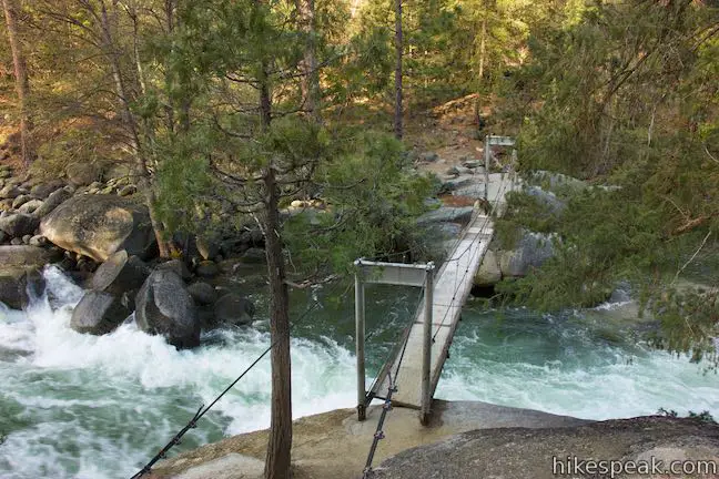 Wawona Swinging Bridge Yosemite