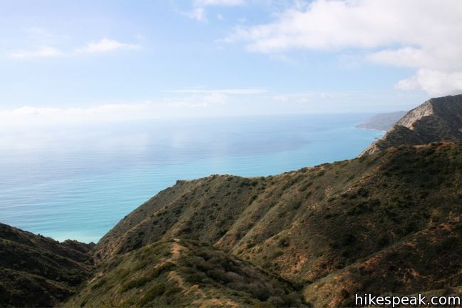 The west coast of Catalina