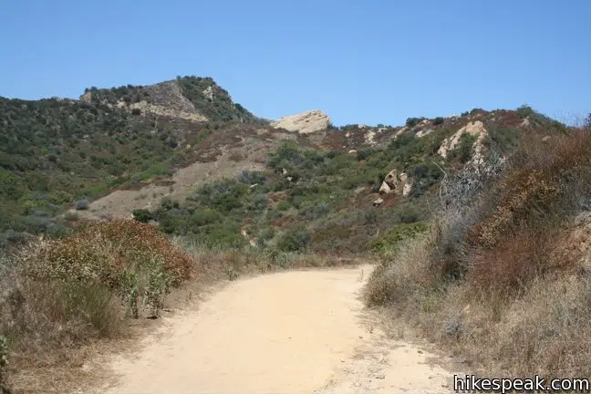 Santa Ynez Canyon Trail to Eagle Rock