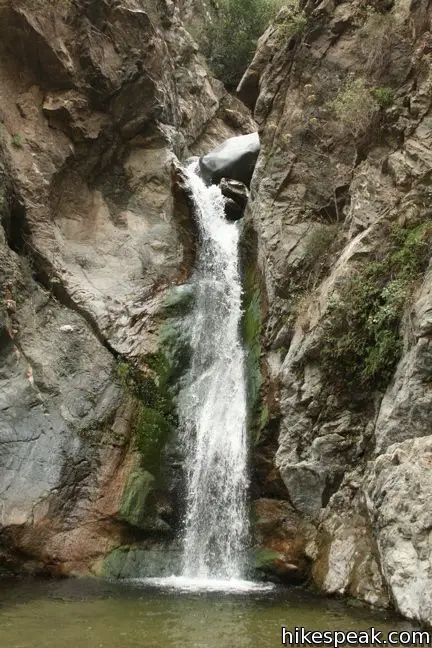 Eaton Canyon Falls Trail Los Angeles Hikespeak Com