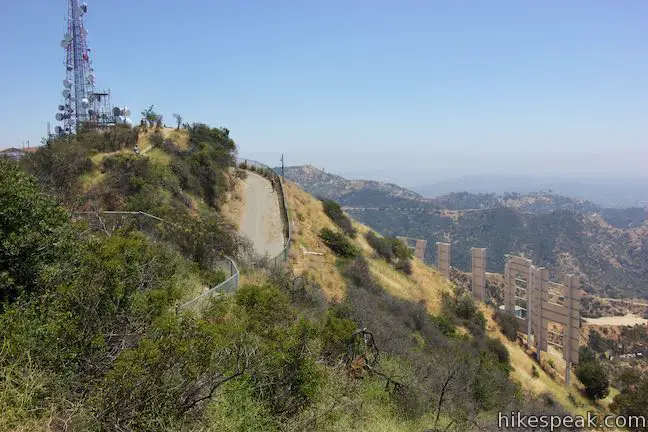 Mount Lee Back of the Hollywood Sign