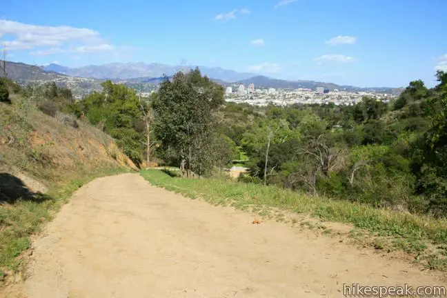 North Trail to Amir's Garden Griffith Park