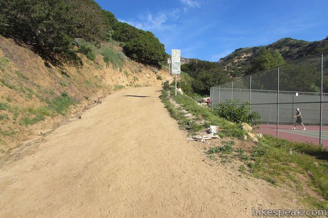 Griffith Park Hike Vermont Canyon Tennis Complex