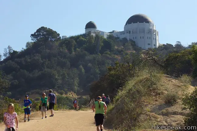 Observatory Trail Overlook Griffith Park