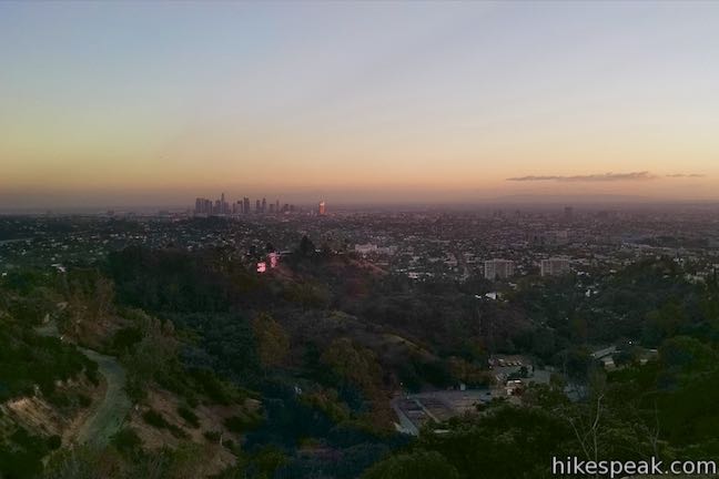 Vista View Point Sunset Downtown Los Angeles