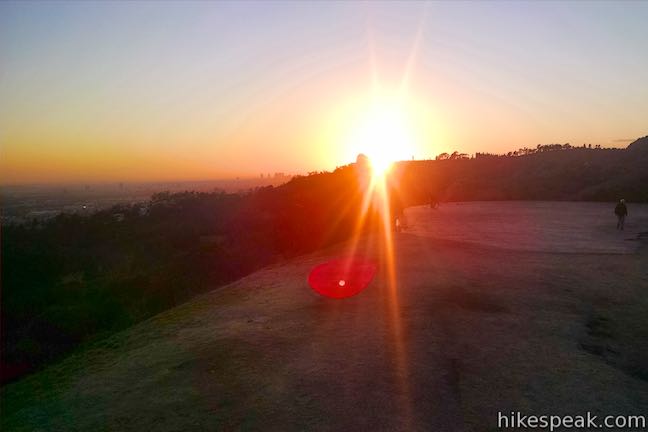 Vista View Point Sunset Griffith Park