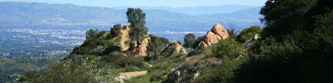 Topanga Lookout Hike Malibu easy trail Topanga Tower Santa Monica Mountains