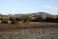 A view of Malibu Creek State Park from the campground