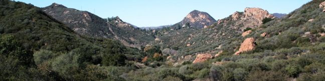 Lost Cabin Trail in Malibu Creek State Park