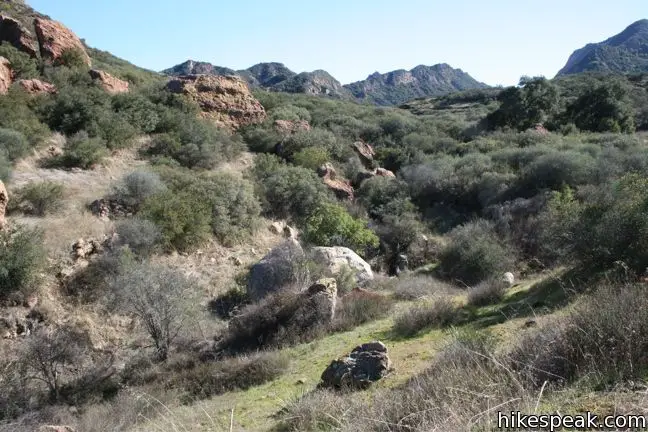 Malibu Creek State Park Lost Cabin Trail