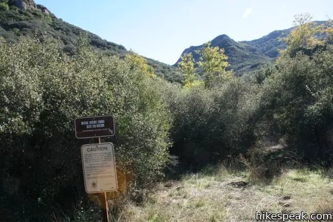 Malibu Creek State Park Lost Cabin Trail