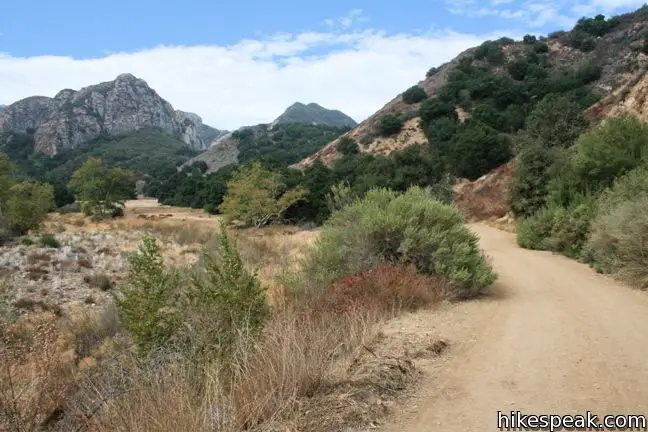 Malibu Creek State Park Goat Buttes Crags Road