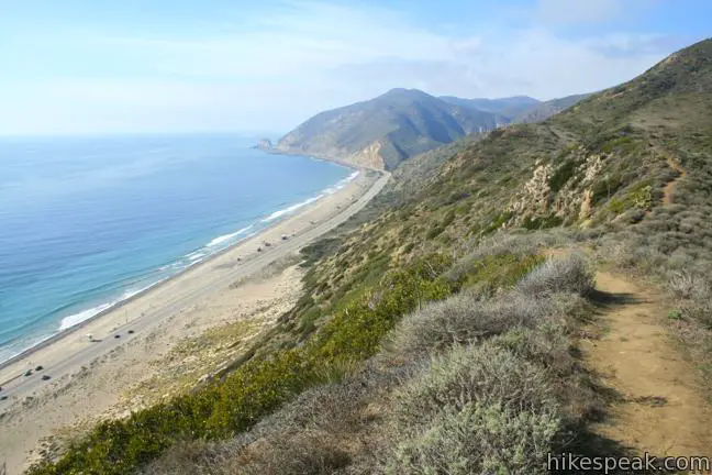 This 2.7 to 3.5-mile loop takes in tremendous ocean views above Big Sycamore Canyon in Point Mugu State Park.