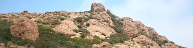 Tri Peaks Hike Malibu in Circle X Ranch Santa Monica Mountains Sandstone Peak Backbone Trail Mishe Mokwa