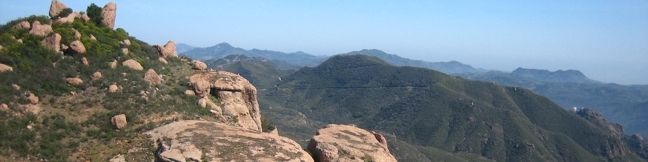 Sandstone Peak Hike Santa Monica Mountains Sandstone Peak Loop Malibu