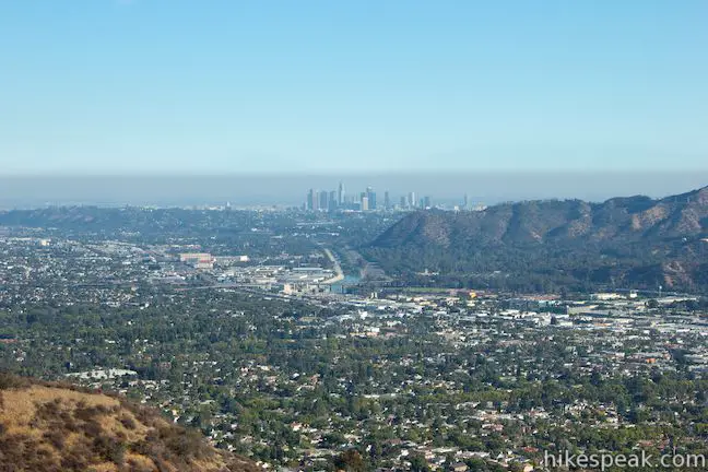 Skyline Motorway Los Angeles Skyline View