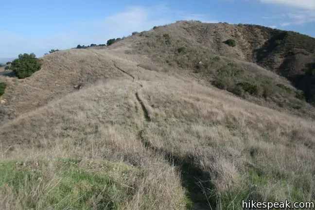 Talepop Loop in Malibu Creek State Park