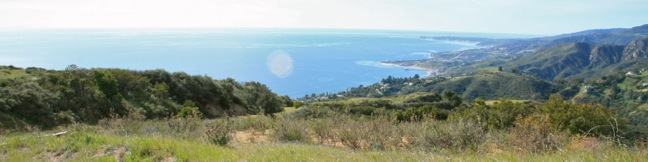 Tuna Canyon Park Santa Monica Mountains Conservancy Malibu Topanga California hiking trail Big Rock Lateral Hearst Tank Motorway Pacific Ocean view