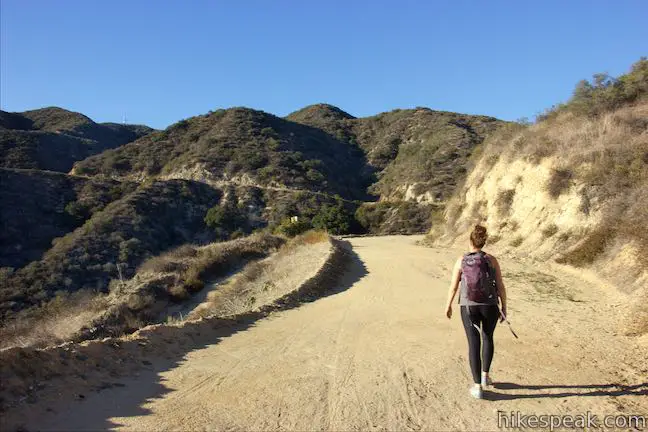 Social Distancing Fire Road Hike Los Angeles