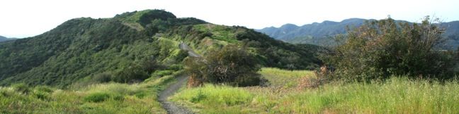 Westridge Trail to San Vicente Mountain Brentwood Los Angeles hikes