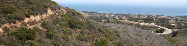 Zuma Canyon hike Malibu Zuma Canyon Ocean View Trail Canyon View Trail loop Santa Monica Mountains California