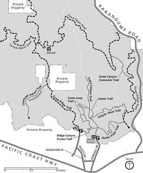 Zuma Canyon map