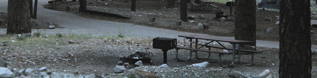 Manker Flats Campground San Gabriel Mountains camping Angeles National Forest