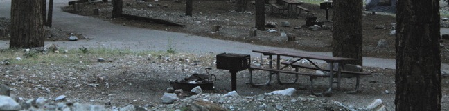 Manker Flats Campground San Gabriel Mountains camping Angeles National Forest