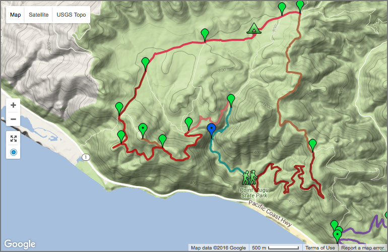 Santa Ana River Trail Map Maps For You