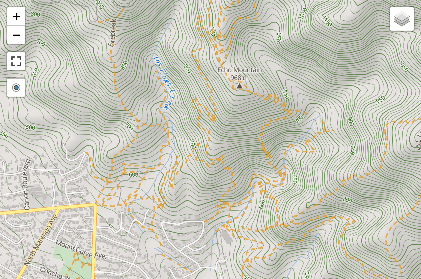 Map Terrain Base Layer